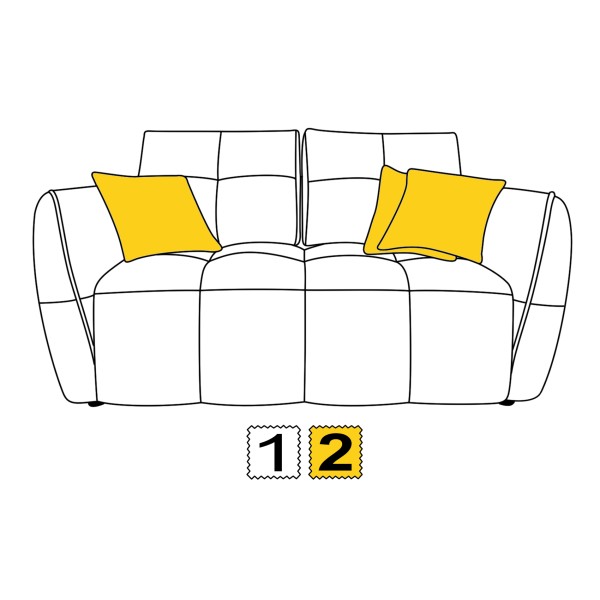 Прямий розкладний диван Brooklyn 2 – Ідеальний вибір для вашої оселі