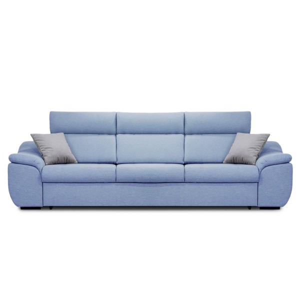 Прямий розкладний диван Tempo 3 з механізмом Дельфін