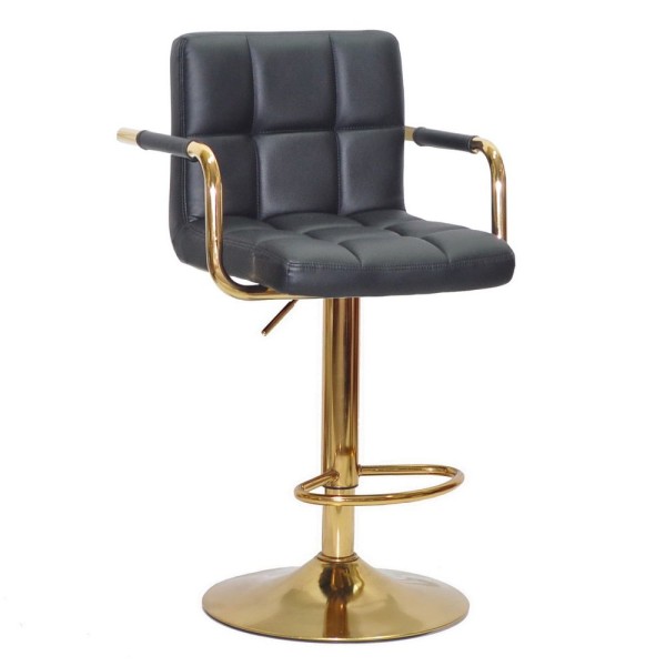 Барний стілець Tetris arm gold: стиль і комфорт для вашої кухні