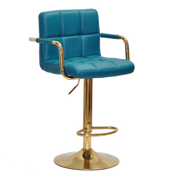 Барний стілець Tetris arm gold: стиль і комфорт для вашої кухні