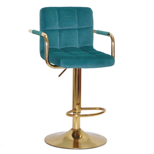 Барний стілець Tetris arm gold: стиль і комфорт для вашої кухні