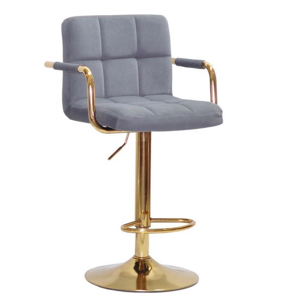 Барний стілець Tetris arm gold: стиль і комфорт для вашої кухні