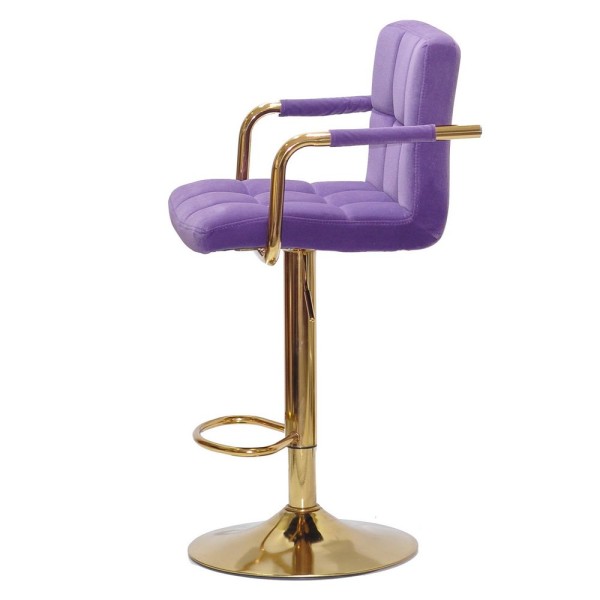 Барний стілець Tetris arm gold: стиль і комфорт для вашої кухні