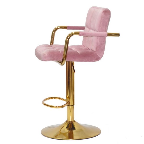 Барний стілець Tetris arm gold: стиль і комфорт для вашої кухні