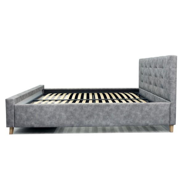 Ліжко м'яке L004 – Сучасний дизайн та зручність для вашої спальні