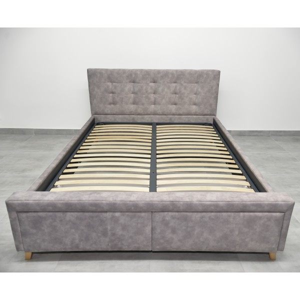 Ліжко м'яке L004 – Сучасний дизайн та зручність для вашої спальні