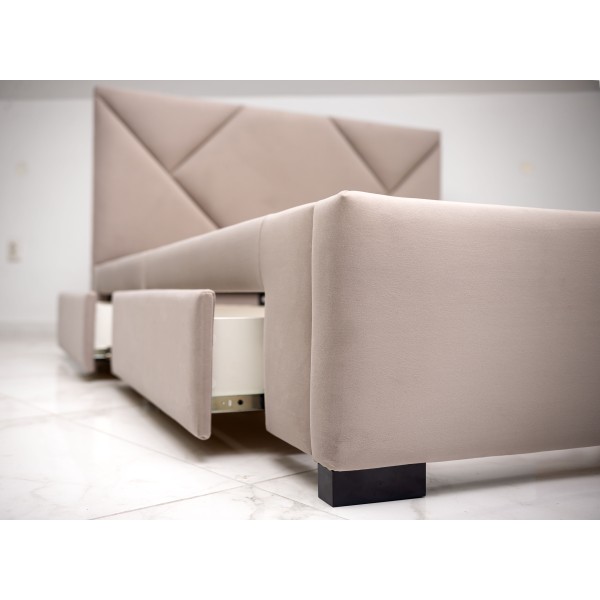 Ліжко м'яке L021 – Ваш вибір для зручного сну