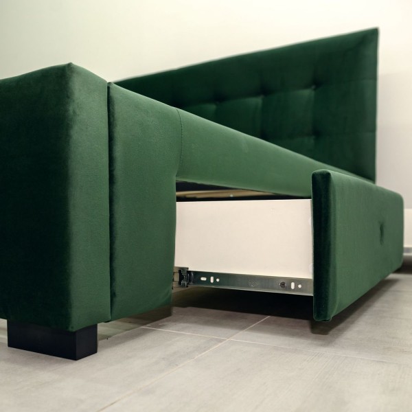 Ліжко м'яке L017 - Ідеальне рішення для вашої спальні