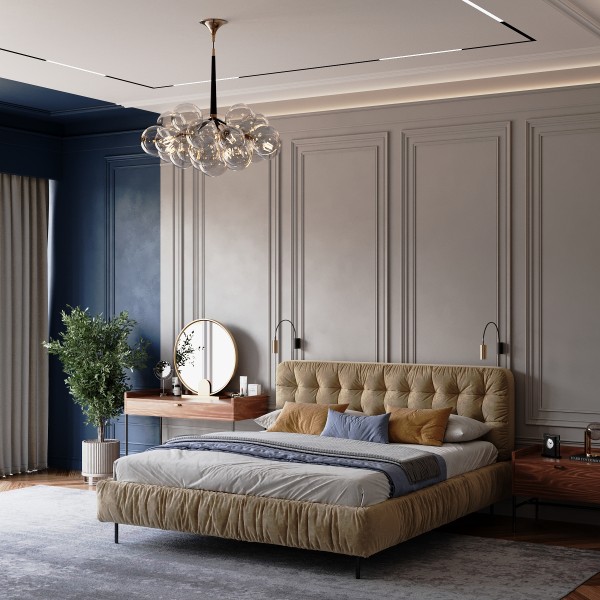 М'яке ліжко Marsala з підйомним механізмом для комфортного сну