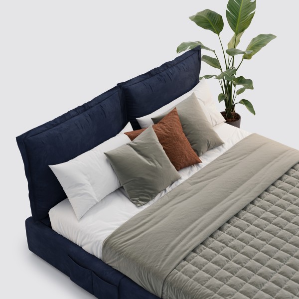 М'яке ліжко Paola для вашої спальні