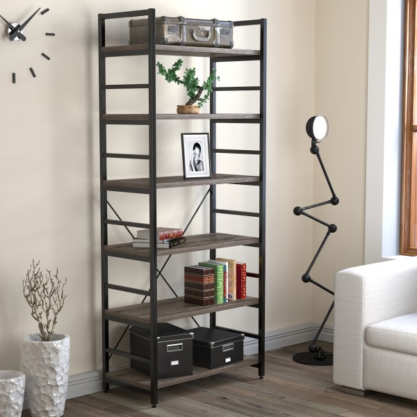 Стелаж високий офісний L-190