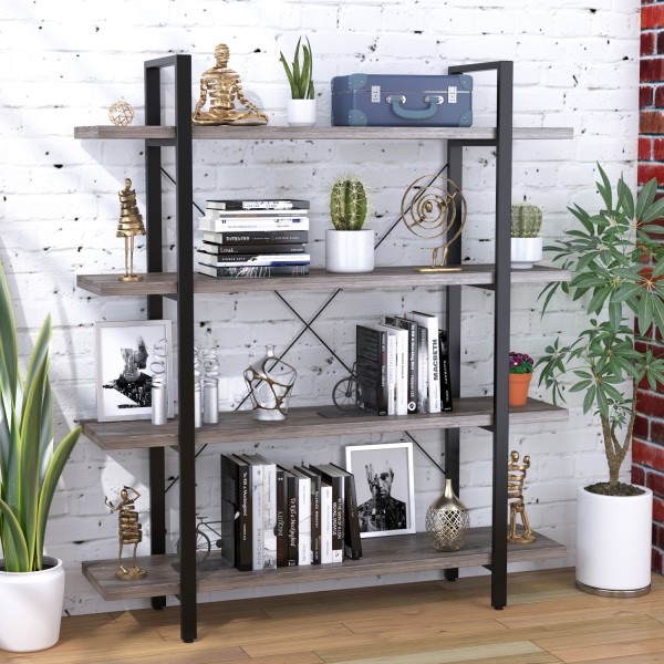 Стелаж Сингл 4-1350 — стильний стелаж для дому та офісу