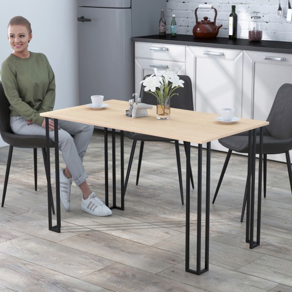 Стіл обідній Сквер 120-65 – стильний стіл для кухні та кафе