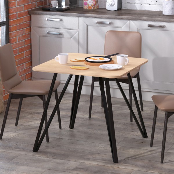 Стіл обідній Ліма 80-80 – стильний та практичний вибір для вашої кухні чи кафе