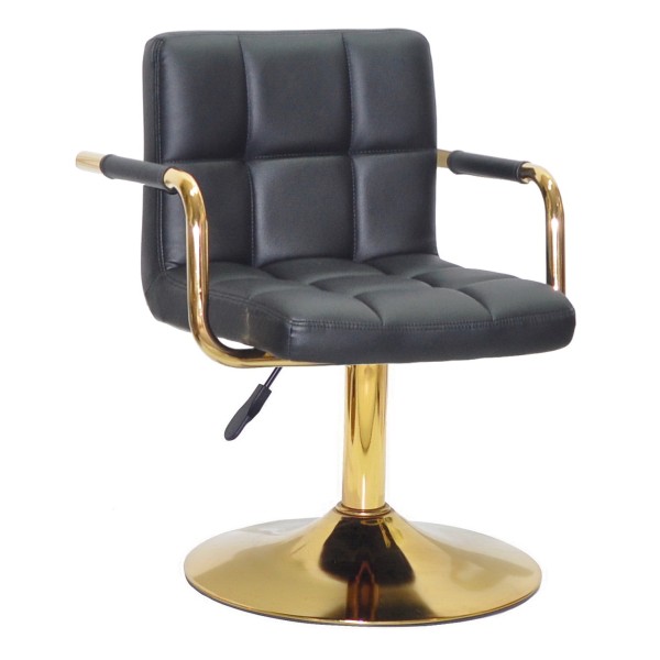 Стілець Tetris Arm lift gold