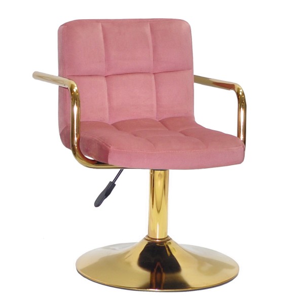 Стілець Tetris Arm lift gold