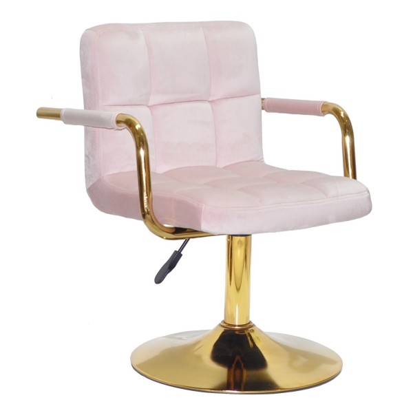 Стілець Tetris Arm lift gold