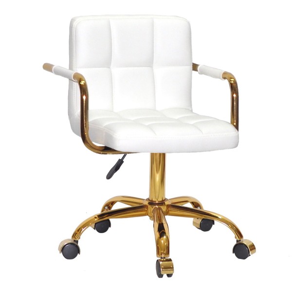 Стілець Tetris Arm office gold