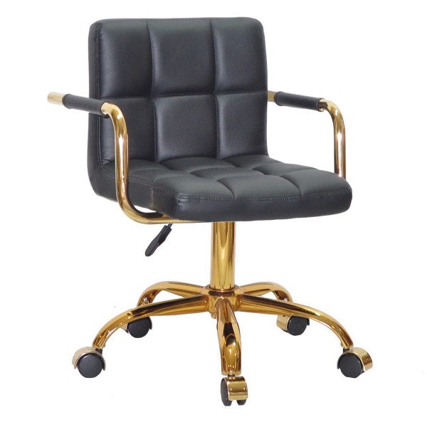 Стілець Tetris Arm office gold