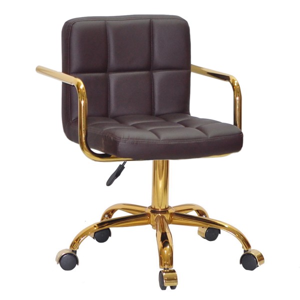 Стілець Tetris Arm office gold