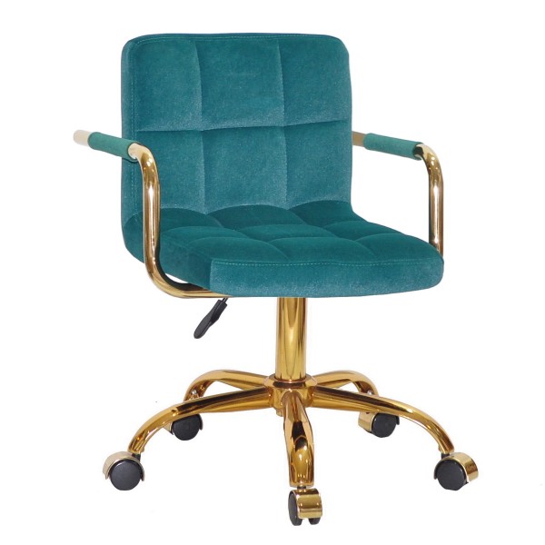 Стілець Tetris Arm office gold