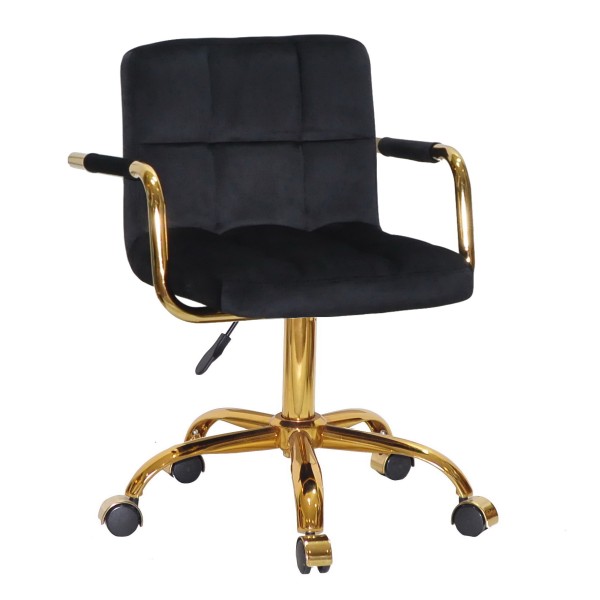 Стілець Tetris Arm office gold