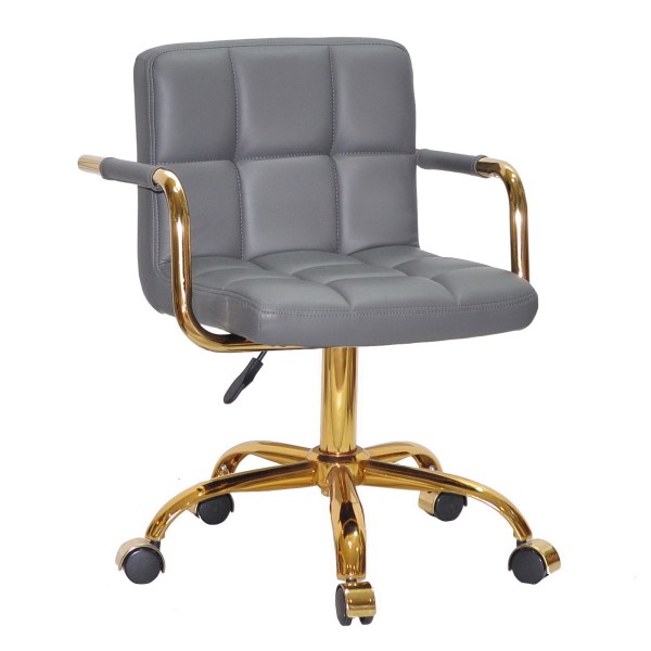 Стілець Tetris Arm office gold