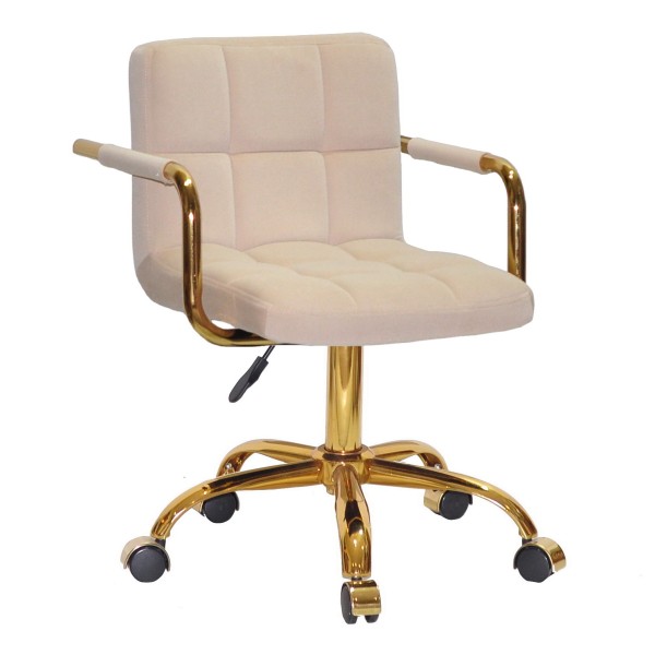 Стілець Tetris Arm office gold