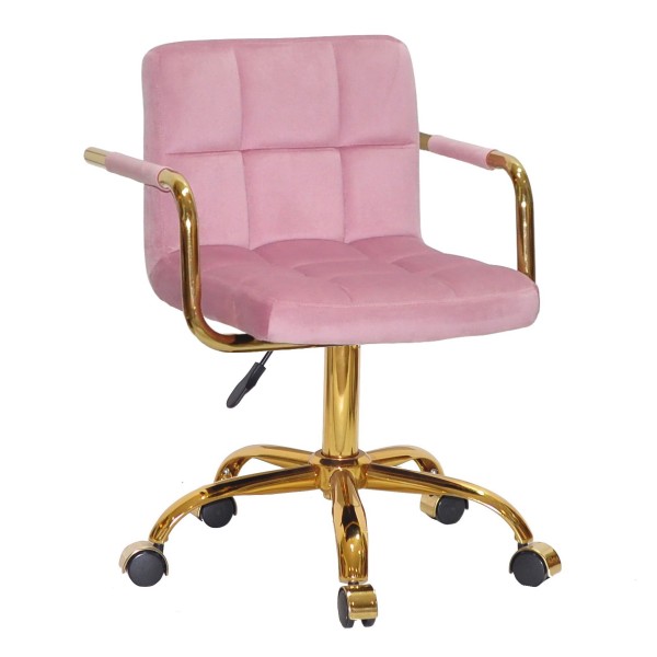 Стілець Tetris Arm office gold