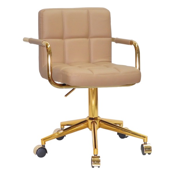 Стілець Tetris Arm office modern gold — стильний та зручний офісний стілець