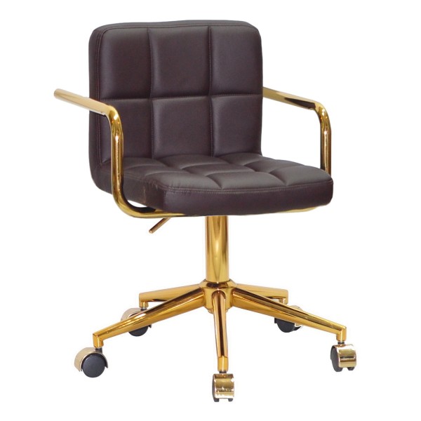 Стілець Tetris Arm office modern gold — стильний та зручний офісний стілець