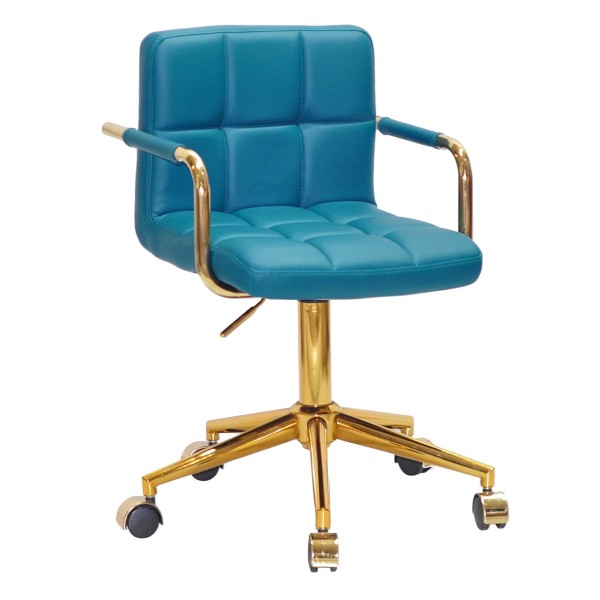 Стілець Tetris Arm office modern gold — стильний та зручний офісний стілець