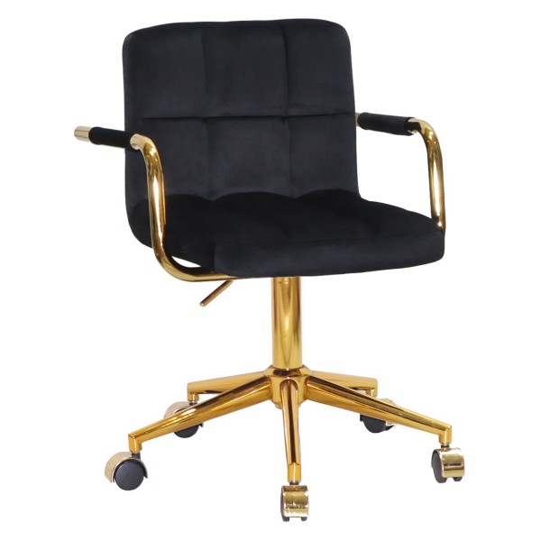 Стілець Tetris Arm office modern gold — стильний та зручний офісний стілець