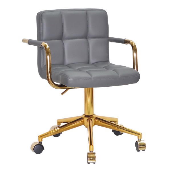 Стілець Tetris Arm office modern gold — стильний та зручний офісний стілець