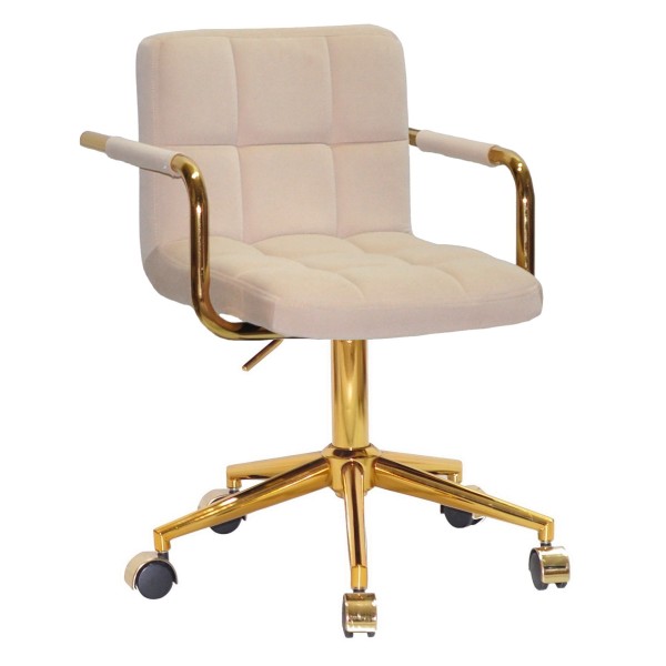 Стілець Tetris Arm office modern gold — стильний та зручний офісний стілець
