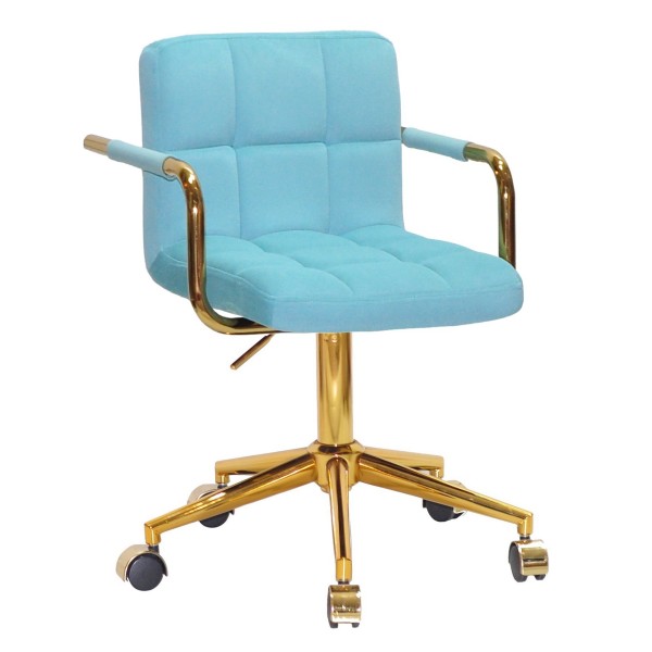 Стілець Tetris Arm office modern gold — стильний та зручний офісний стілець