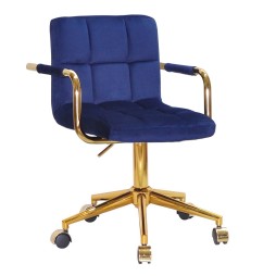 Стілець Tetris Arm office modern gold