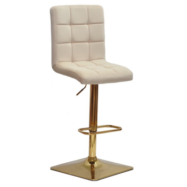 Барний стілець Tower SQ gold – сучасний та зручний