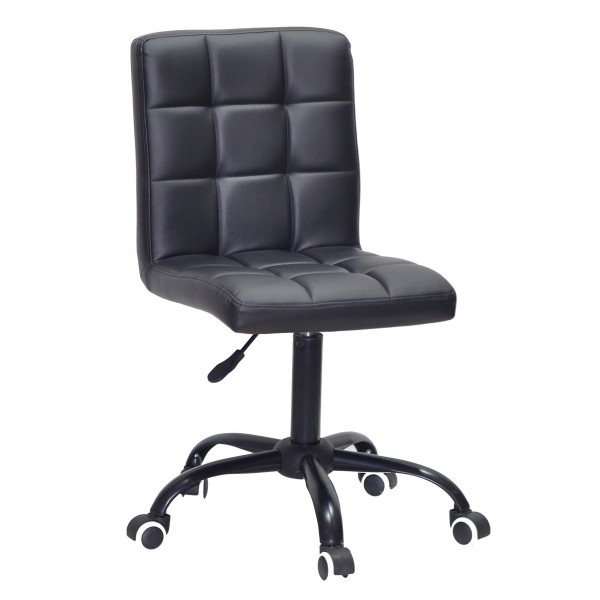 Стілець Tower office black – Офісний стілець з екошкіри