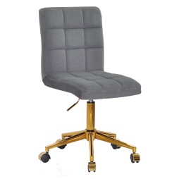 Стілець Tower office cross gold