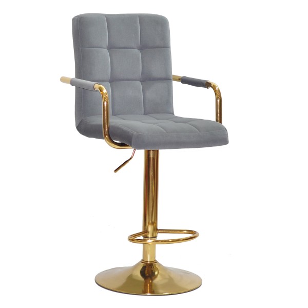 Барний стілець Tower arm gold