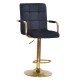 Барний стілець Tower arm gold