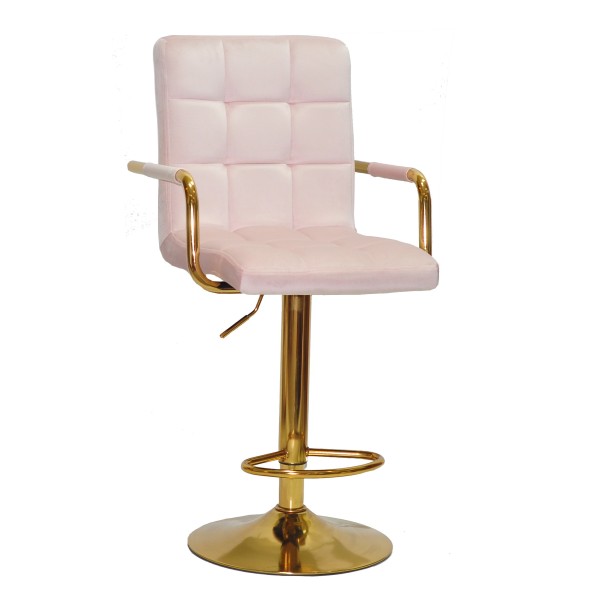 Барний стілець Tower arm gold