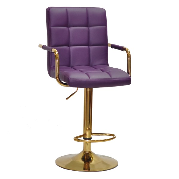 Барний стілець Tower arm gold