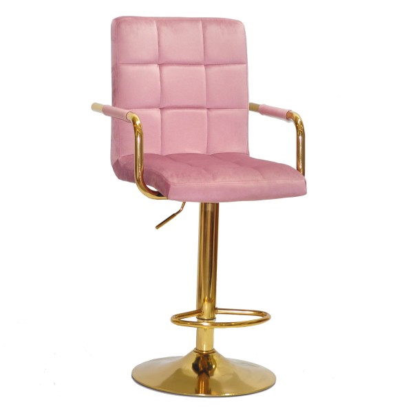 Барний стілець Tower arm gold