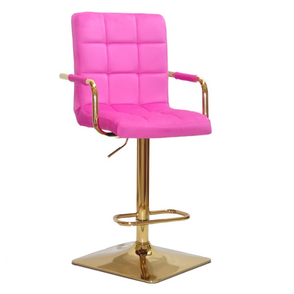 Барний стілець Tower arm SQ gold — сучасний стиль та комфорт