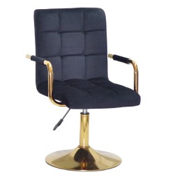 Стілець Tower arm lift gold