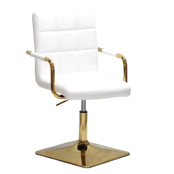 Стілець Tower arm square gold – стильний вибір для вашого інтер'єру