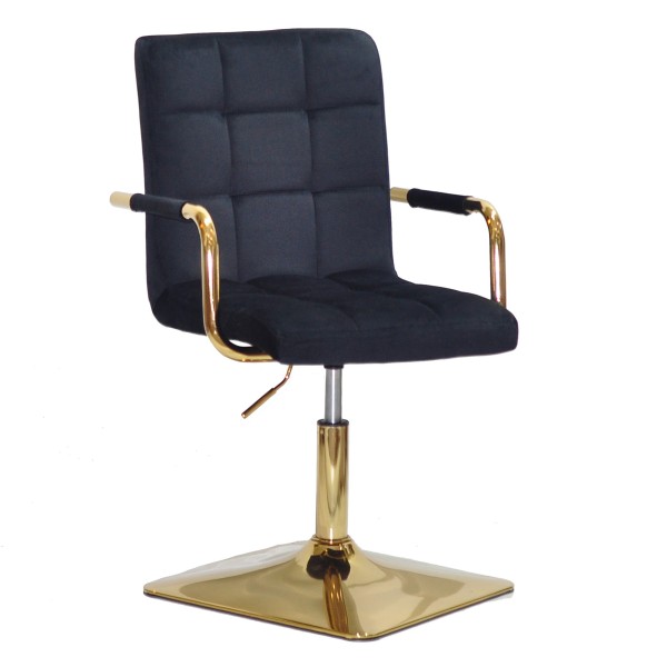 Стілець Tower arm square gold – стильний вибір для вашого інтер'єру