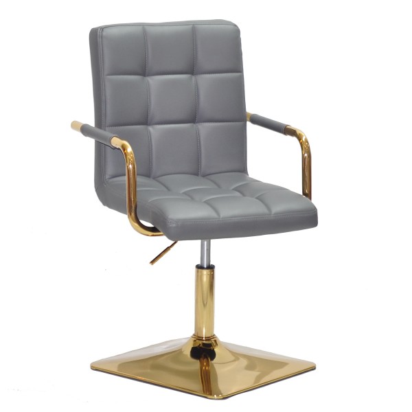 Стілець Tower arm square gold – стильний вибір для вашого інтер'єру